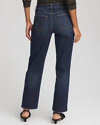 Girlfriend Straight Ankle Jeans