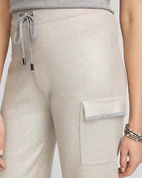 Zenergy® Luxe Foil Cashmere Blend Cargo Pants