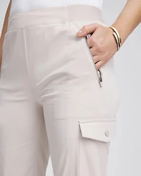 Zenergy® Striped Cargo Ankle Pants