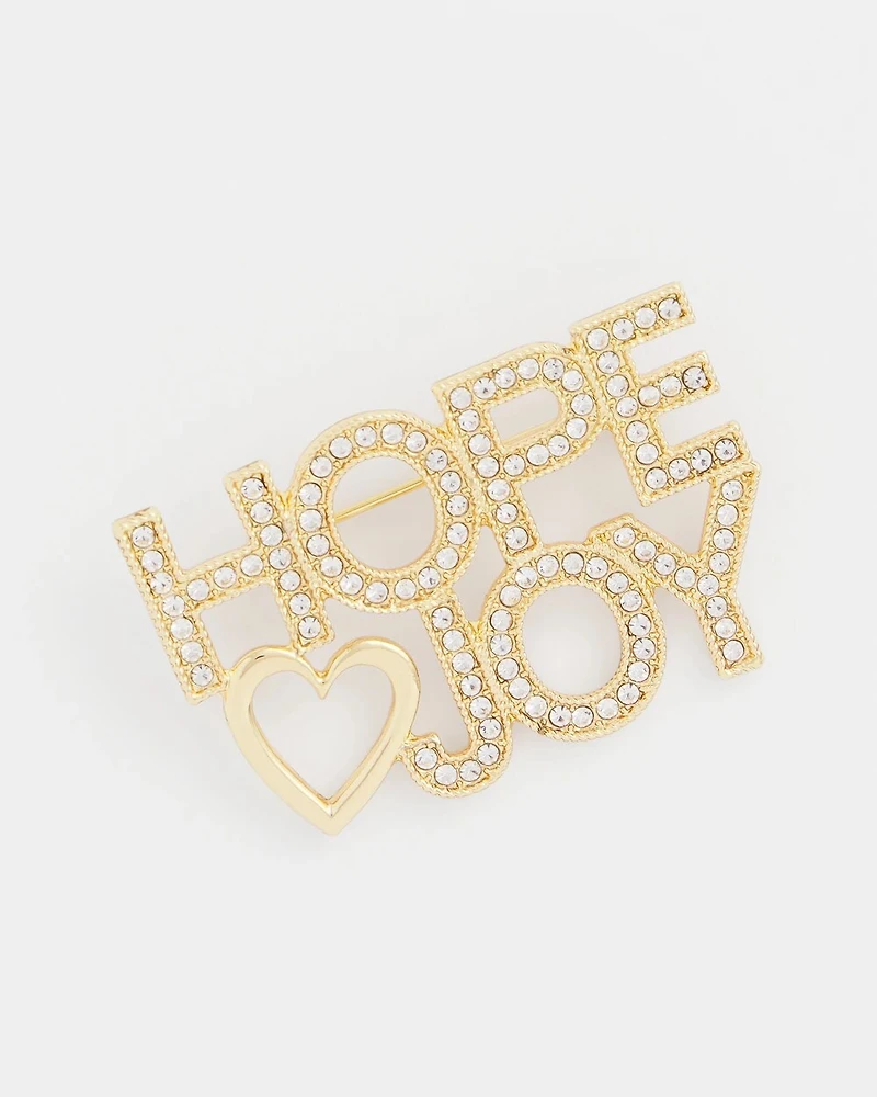 Hope Joy Brooch