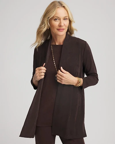 Travelers Classic Long Knit Jacket