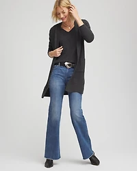 Relaxed V-Neck Cashmere Sweater