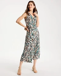 Animal Print Jersey Knit Dress