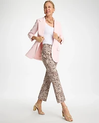 Brigitte™ Animal Print Crop Flare Pants