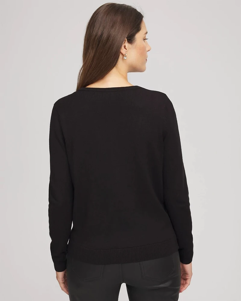 Ella Crewneck Cardigan