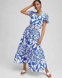 Flutter Sleeved Maxi Dress