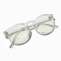 Claire's Club Clear Oval Clear Lens Frames
