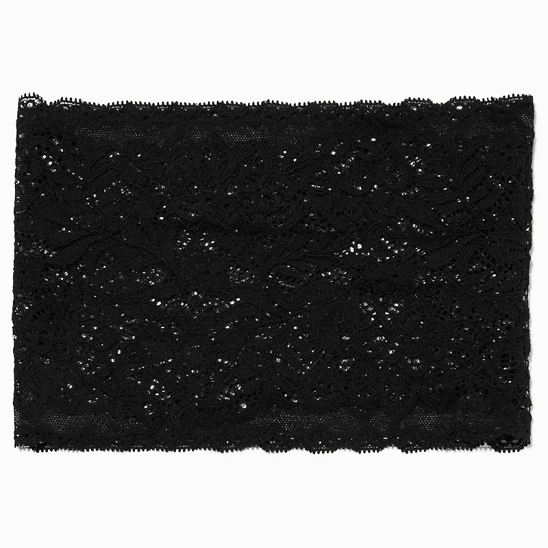 Black Lace Headwrap