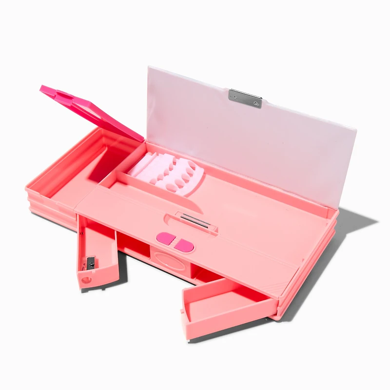 Bunny Strawberry Compartment Pencil Case