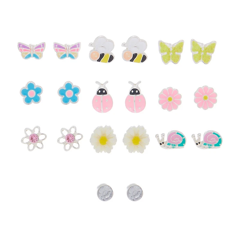 Spring Mix Stud Earrings