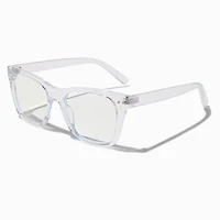 Holographic Retro Clear Lens Frames