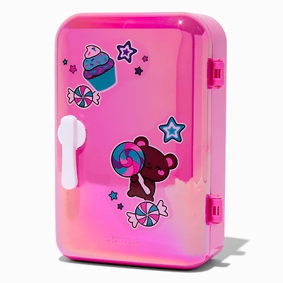 Sweets & Critters Pink Iridescent Fridge Lip Balm Set - 4 Pack