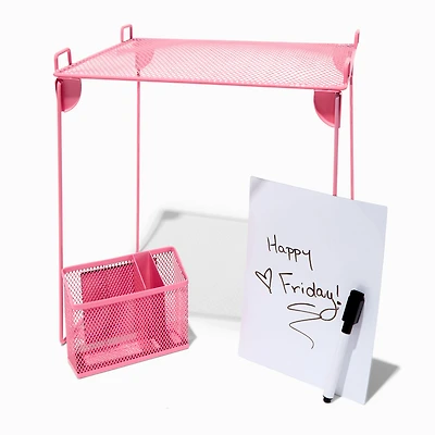 Pink Locker Organizer Set