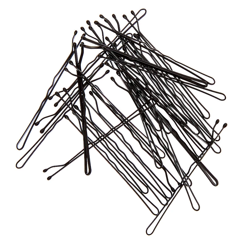 Black Large Bobby Pins - 30 Pack