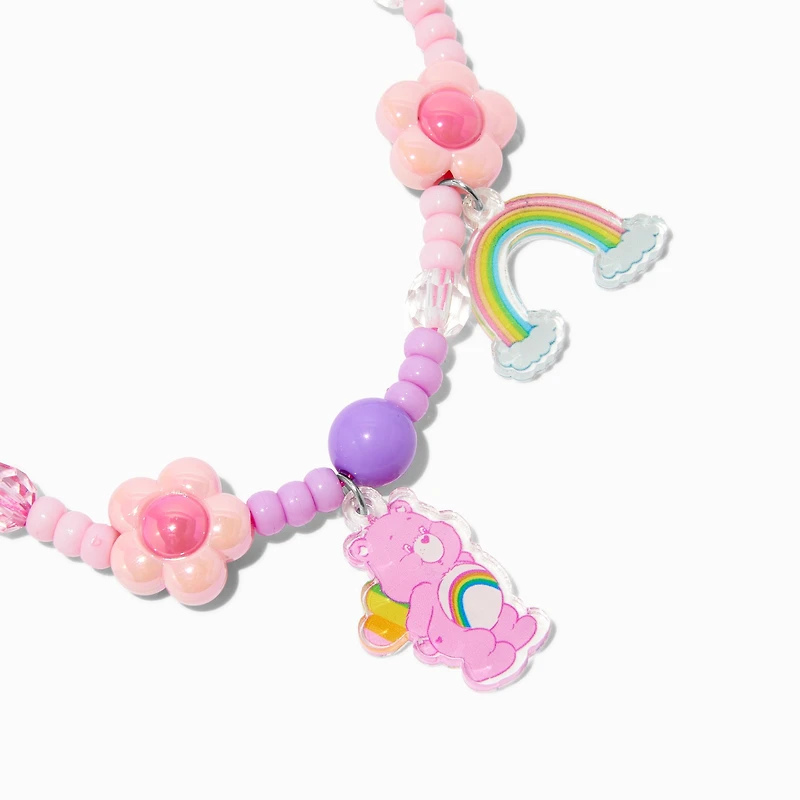 Care Bears™ Beaded Cheer Bear Phone Wrist Strap