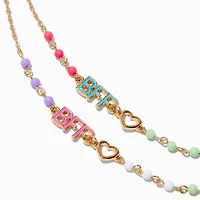 Best Friends Beaded BFF Necklaces - 2 Pack