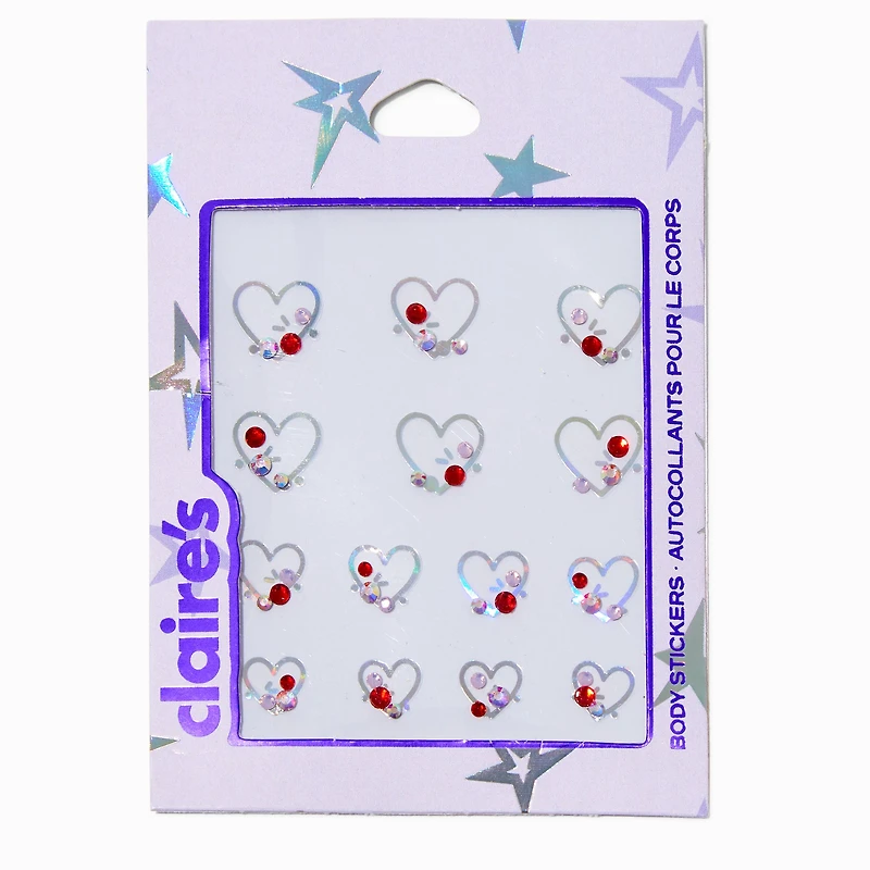Mini Hearts Body Gems