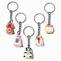 Snacking Critters Best Friends Keychains - 5 Pack
