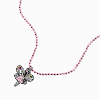 Claire's Club Fairy Pendant Necklace