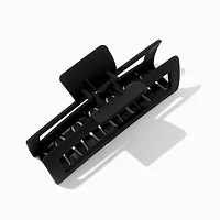Black Extra Large Rectangular Hair Claw