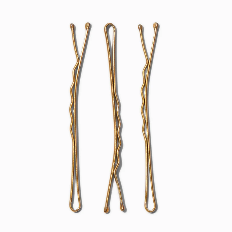 Large Bobby Pins - Blonde, 30 Pack