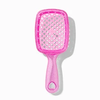Pink Heart Paddle Hair Brush