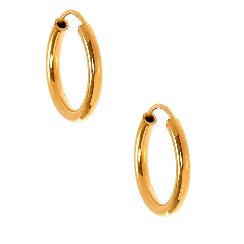 C LUXE by Claire's 18kt Gold Plated Cubic Zirconia Mixed Earrings - 3 Pack