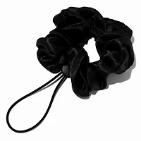 No Bad Hair Day by Claire's Black Adjustable Scrunchie