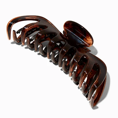 No Bad Hair Day by Claire's Tortoiseshell Extra Large Hair Claw