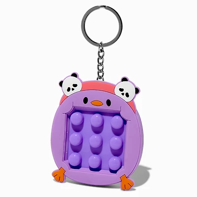 Pink Pop Maze Panda & Chick Fidget Toy Keychain