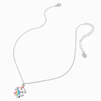 Glow in the Dark Unicorn Locket Necklace