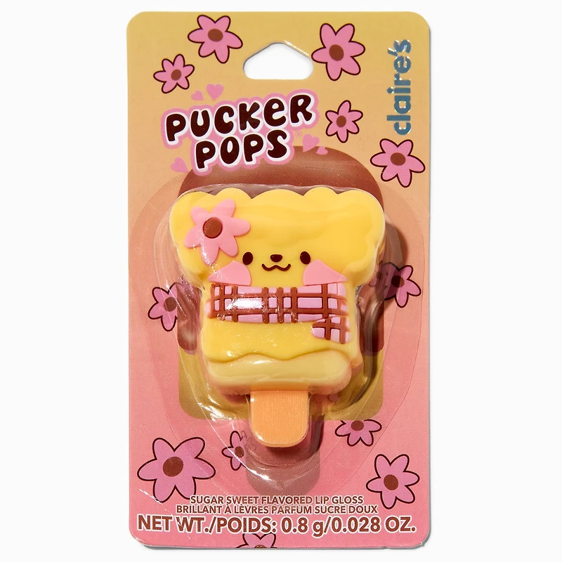 Pucker Pops® Cozy Puppy Lip Gloss - Sugar Sweet