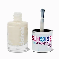 Chrome Brights Single Nail Polish - White