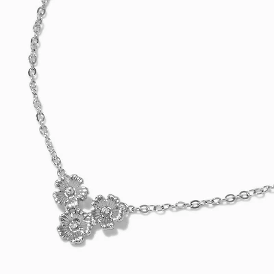 Silver-tone Celestial Toggle Pendant Necklace