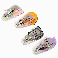 Halloween Icons Shaker Snap Hair Clips - 4 Pack