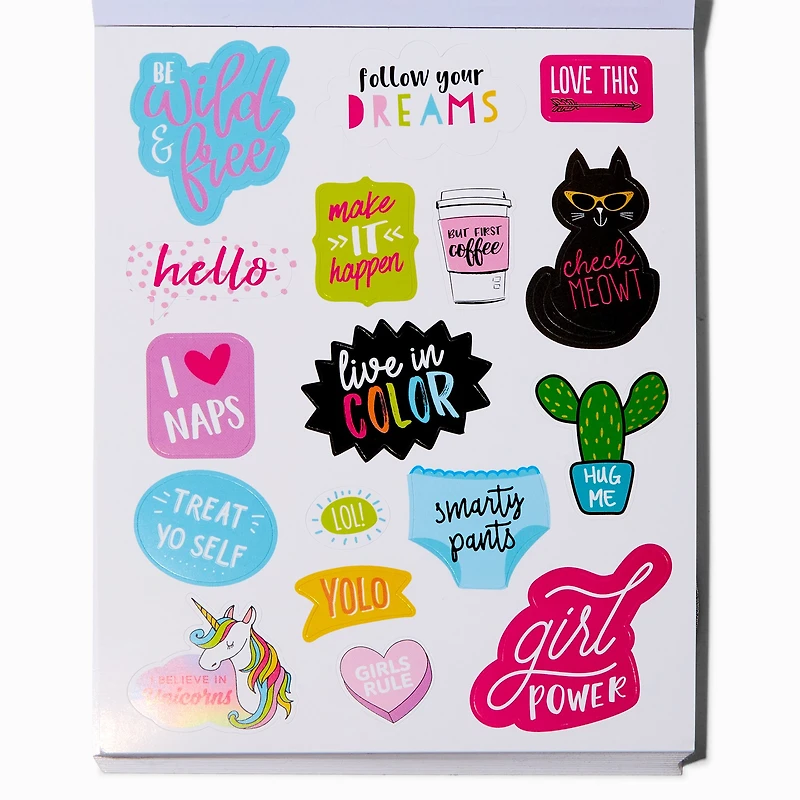 "Little Miss Sticker Lover" Collection