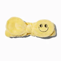 Happy Face Makeup Bow Headwrap & Face Washing Wrist Bands - 3 Pack