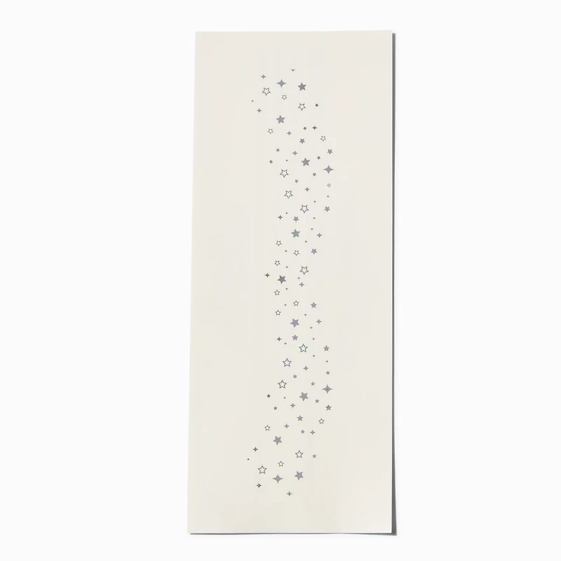 Silver Star Freckle Temporary Tattoos