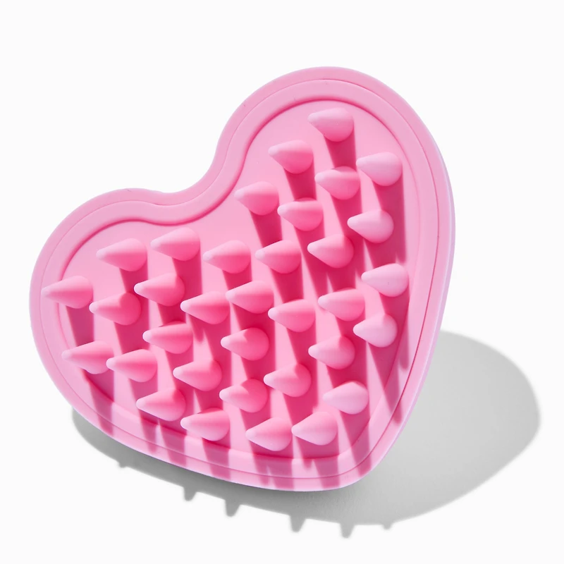 Heart Silicone Shampoo Hair Brush