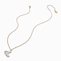 Best Friends Mom & Daughter Hearts Pendant Necklaces - 2 Pack