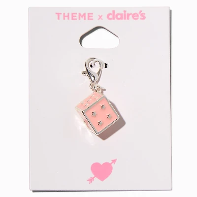 T H E M E x Claire's Pink Dice Charm