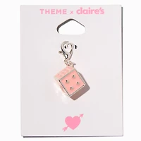 T H E M E x Claire's Pink Dice Charm