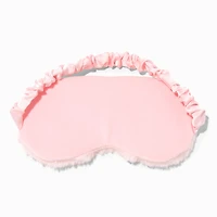 Blush Metallic Eyelash Furry Sleeping Mask