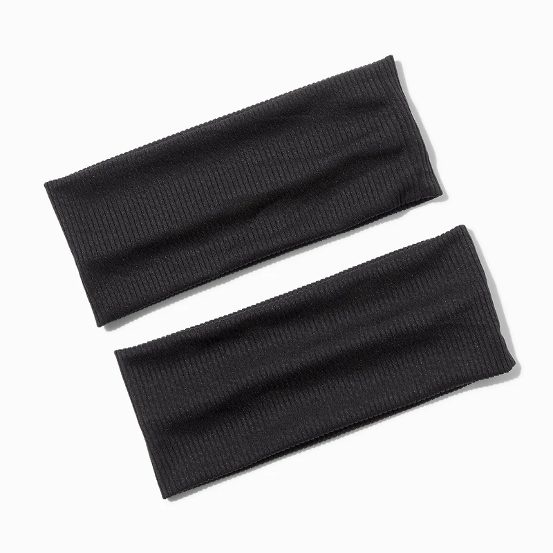 Black Headwraps - 2 Pack
