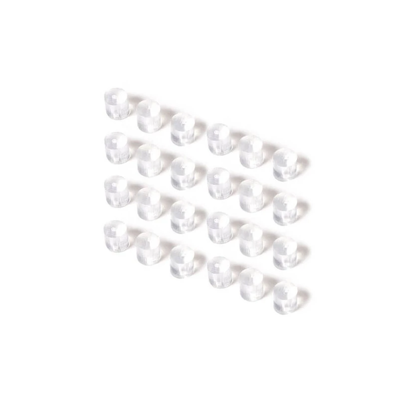 Clear Earring Stoppers - 24 Pack