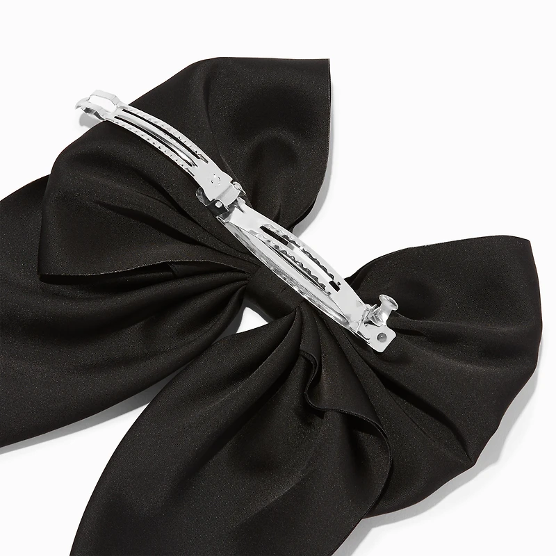 Satin Hair Bow Clip