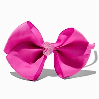 Claire's Club Pink Loopy Bow, Solid Purple & Blue Headbands - 3 Pack