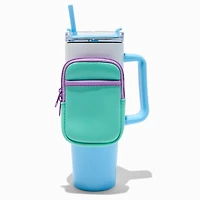 Teal Water Bottle Pouch