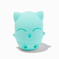 Mint Green Cat Makeup Sponge Case
