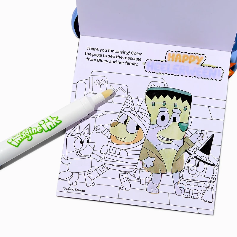 Bendon® Imagine Ink x Bluey Halloween Magic Ink Pictures